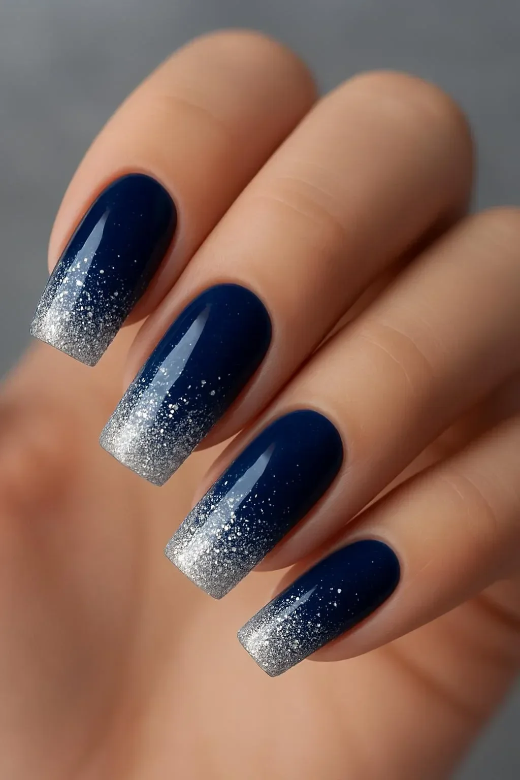 Stunning blue wedding nails featuring unique bridal designs for a dreamy look.