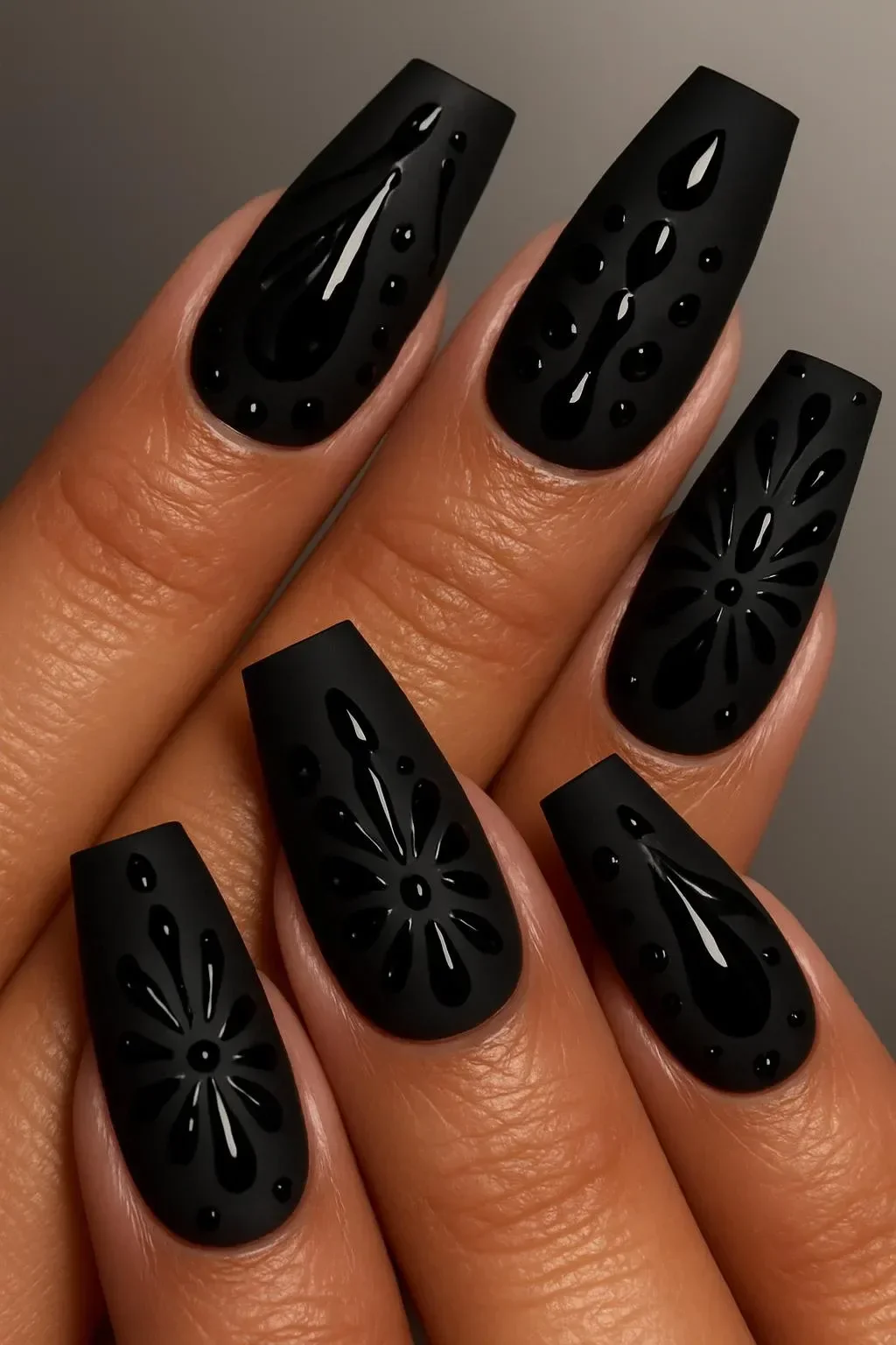 Collection of 26 elegant matte nail designs for a stylish everyday look.
