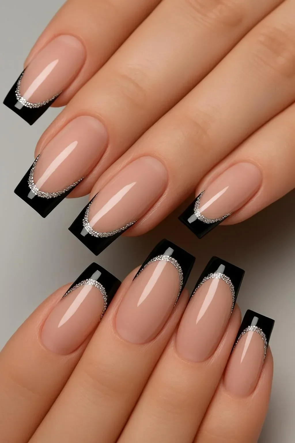 Beautiful winter nail art designs for Christmas inspired nail styles.