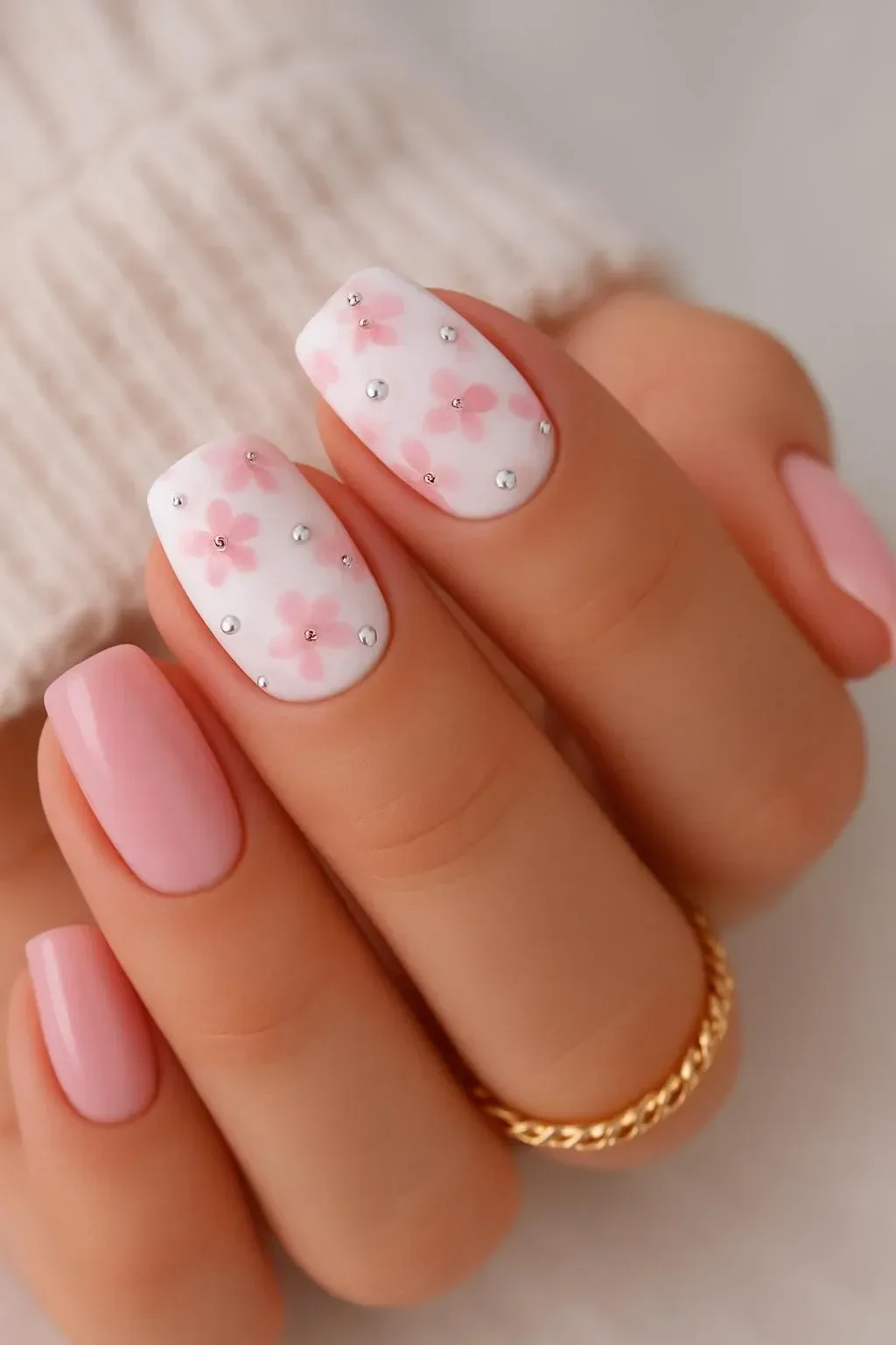 A collection of trendy June 2025 nail designs featuring various shapes and styles.