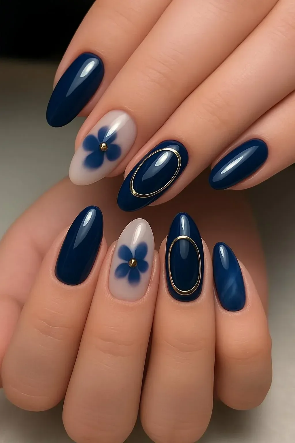 30 beautiful blue spring nail designs for 2025 inspiration.