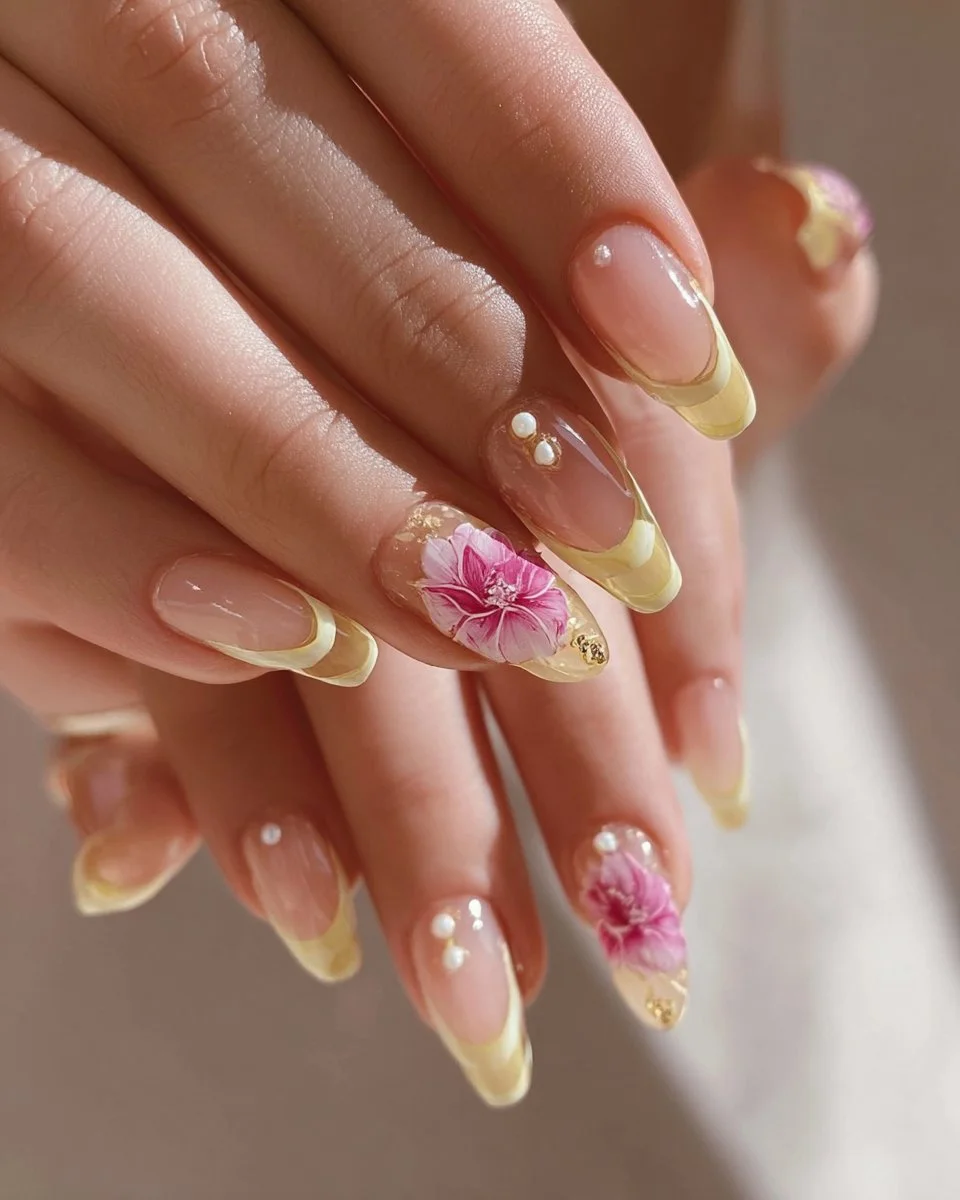 Bright yellow nail designs showcasing creativity and style for fun manicures.