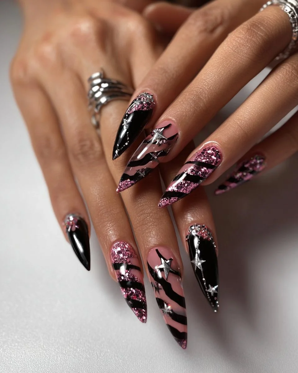 Creative nail art designs for short nails showcased with inspiration for DIY.