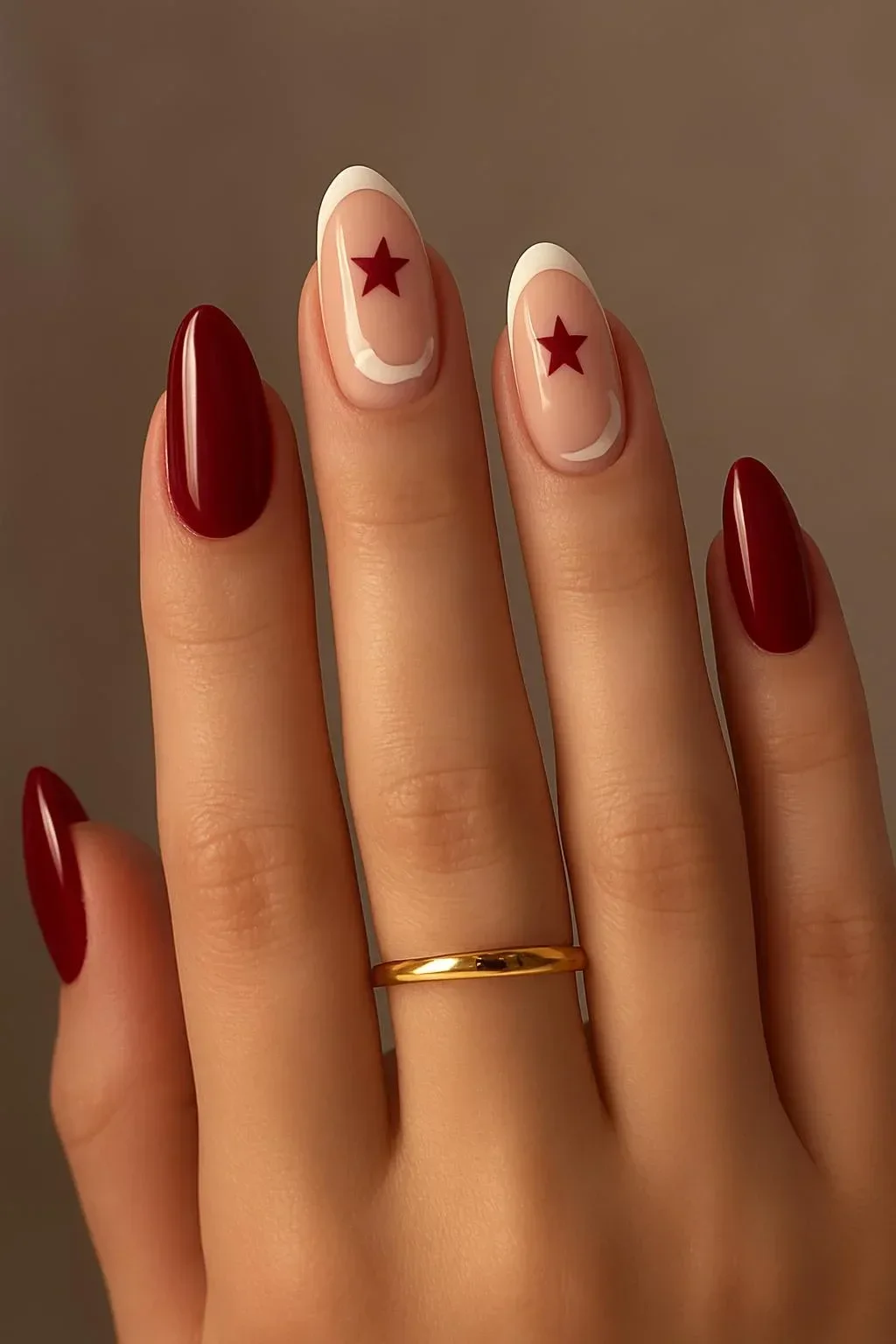 Collection of 20 stylish maroon nail looks for fall