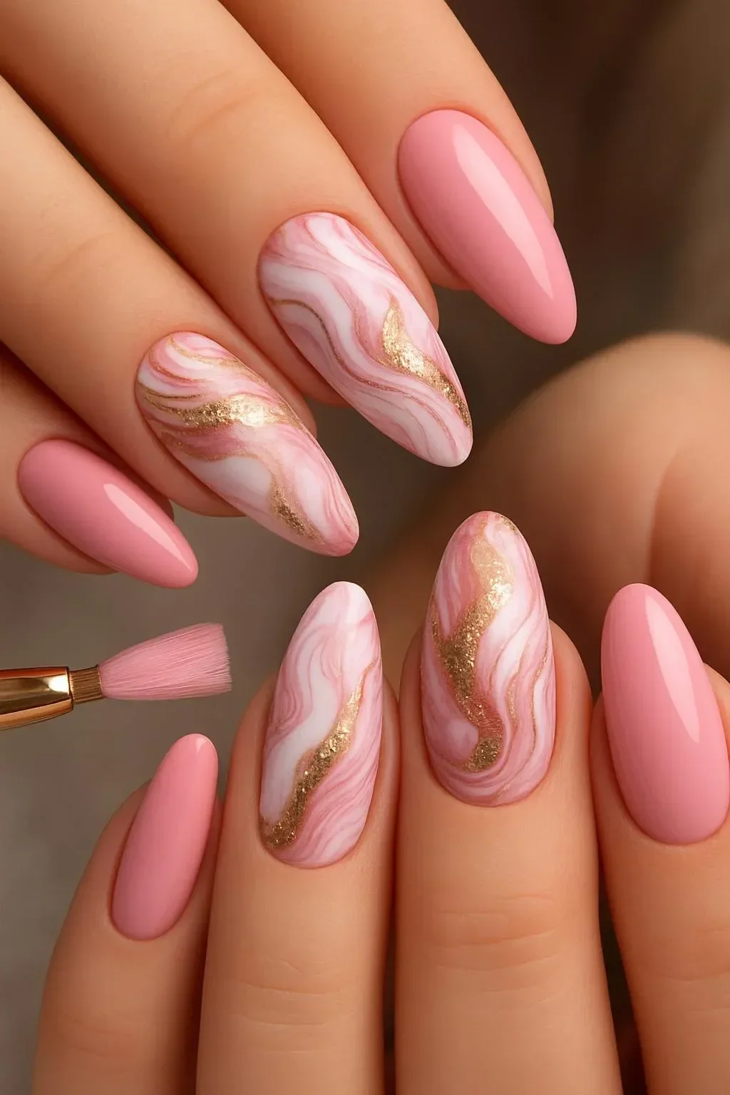 Twinkling pink nail ideas showcasing 20 stylish designs for your manicure inspiration.