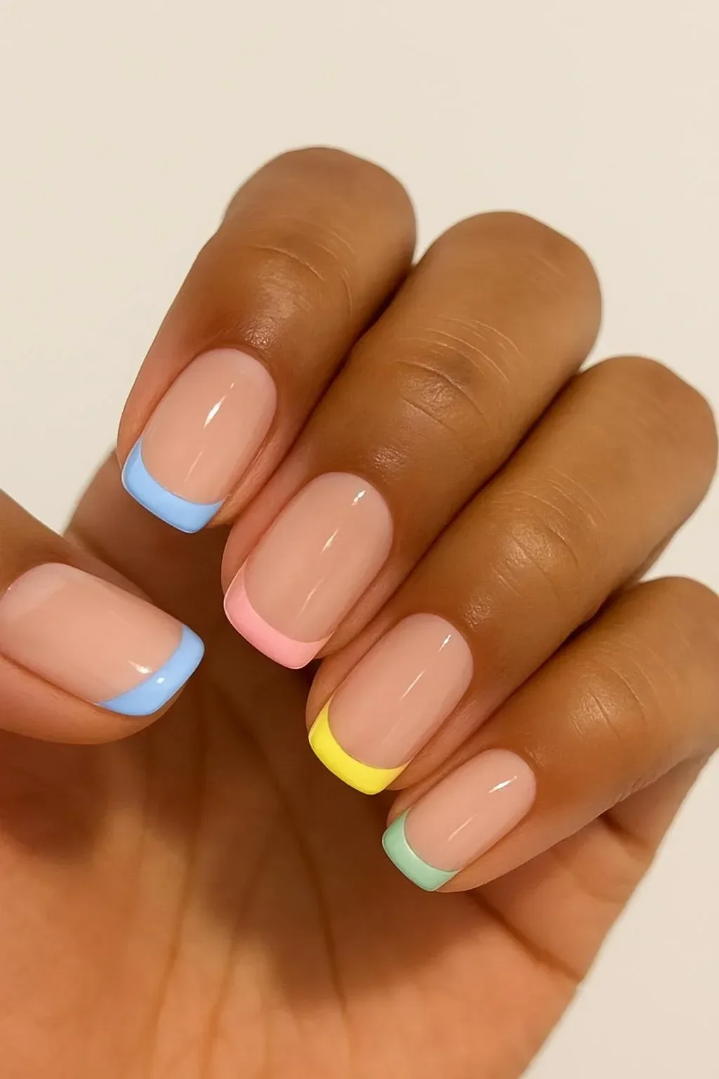 Cute Easter nail ideas featuring colorful designs for spring