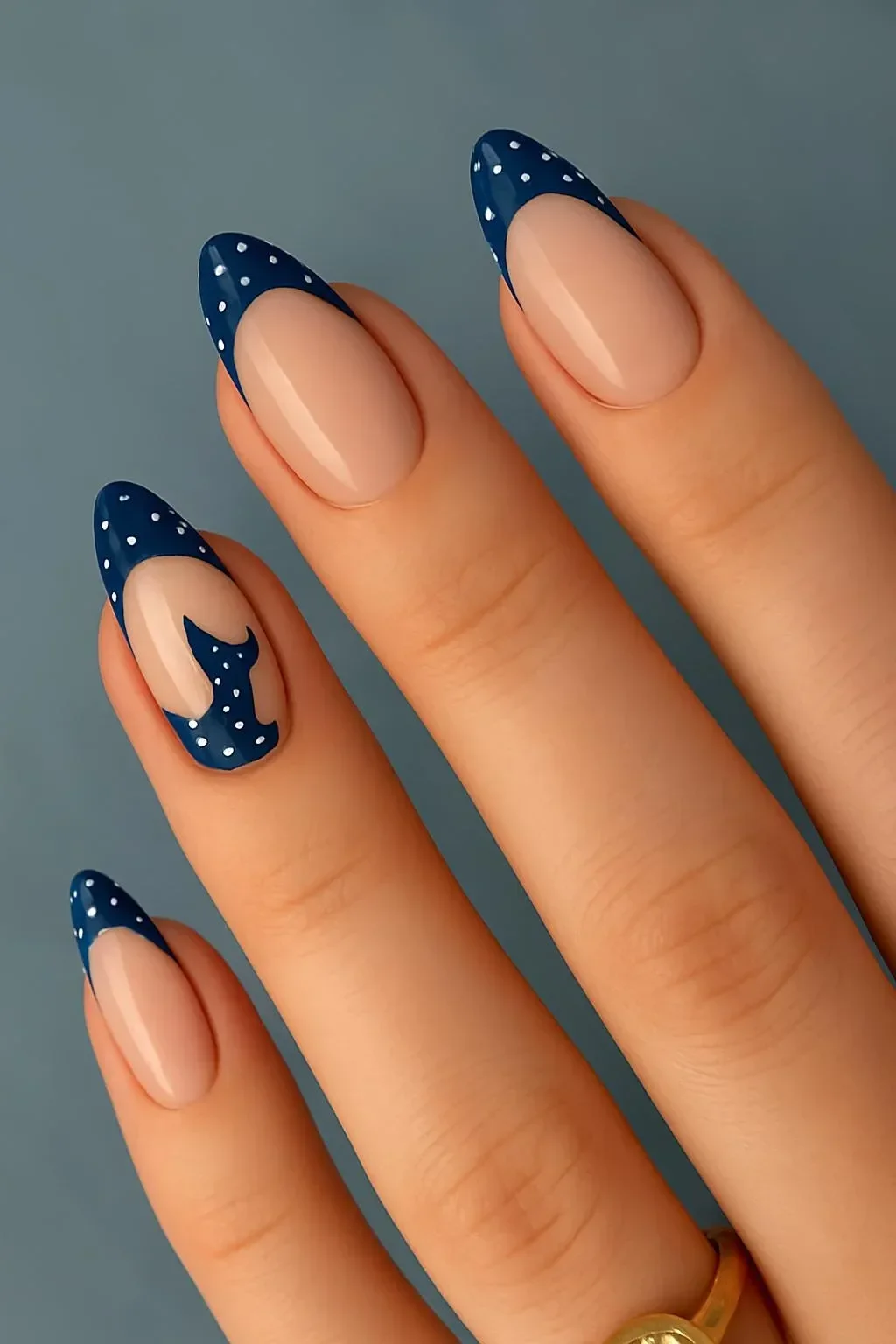 Unique whale shark nail designs featuring creative aquatic themes and styles.
