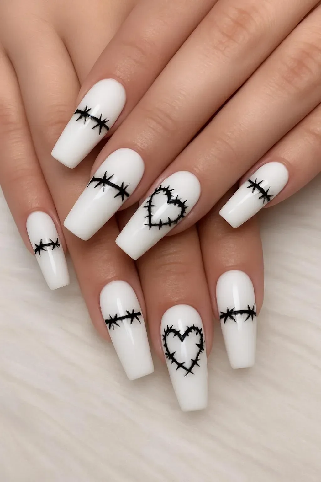 Collection of February Nail Art Designs 2023 including gel and acrylic styles.