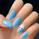 Trendy girly acrylic nails design for teens, showcasing colorful styles.