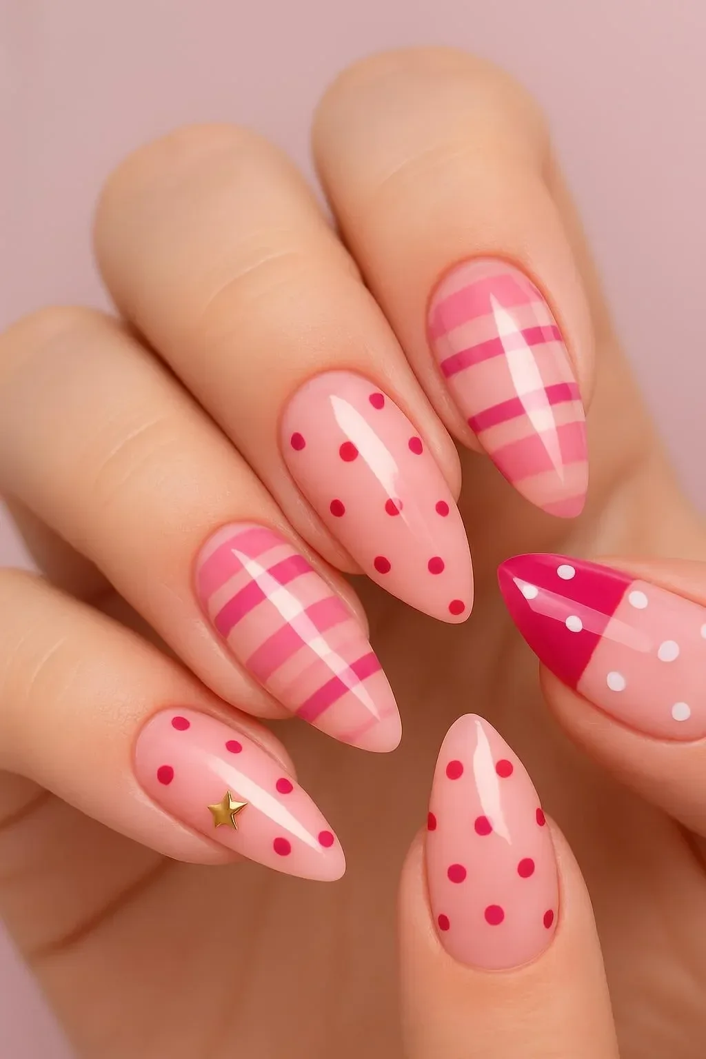Stylish girly acrylic nails showcased in a fashionable design for 2026