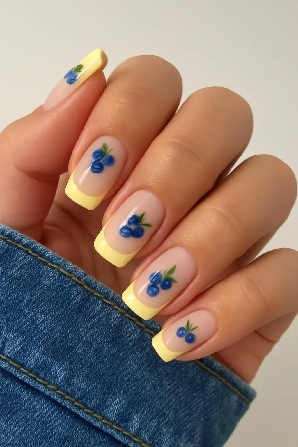Girly acrylic nails with fire design and gel finish for stylish nail art.