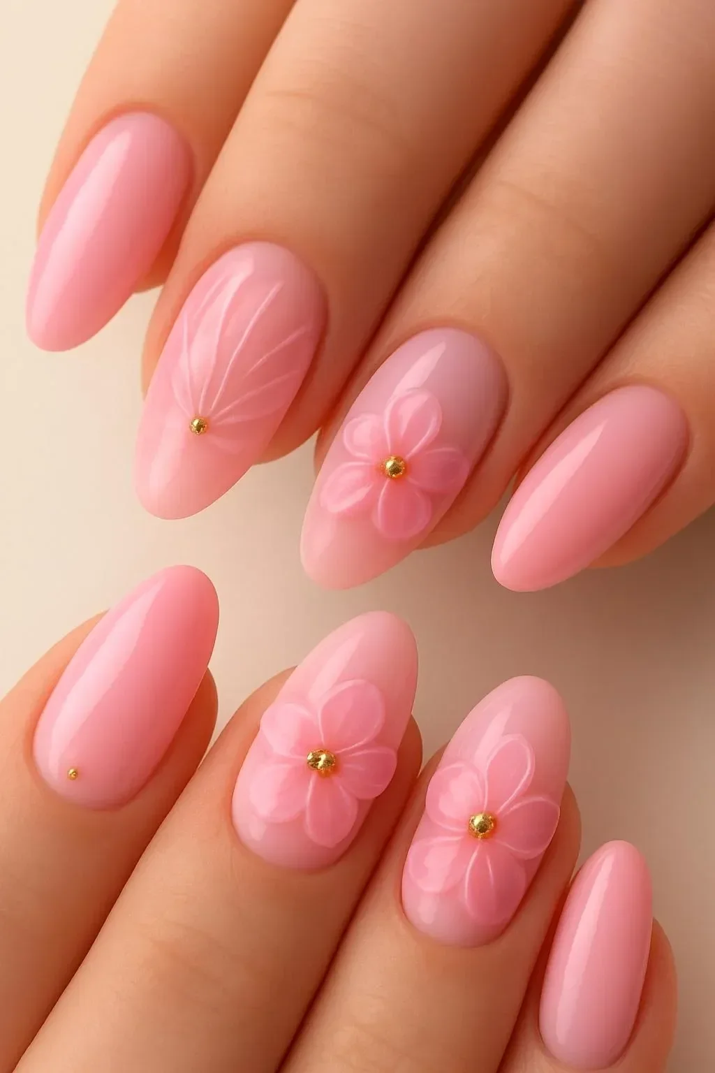 Nail art showcasing cute designs in pink and DIY styles for beautiful nails.