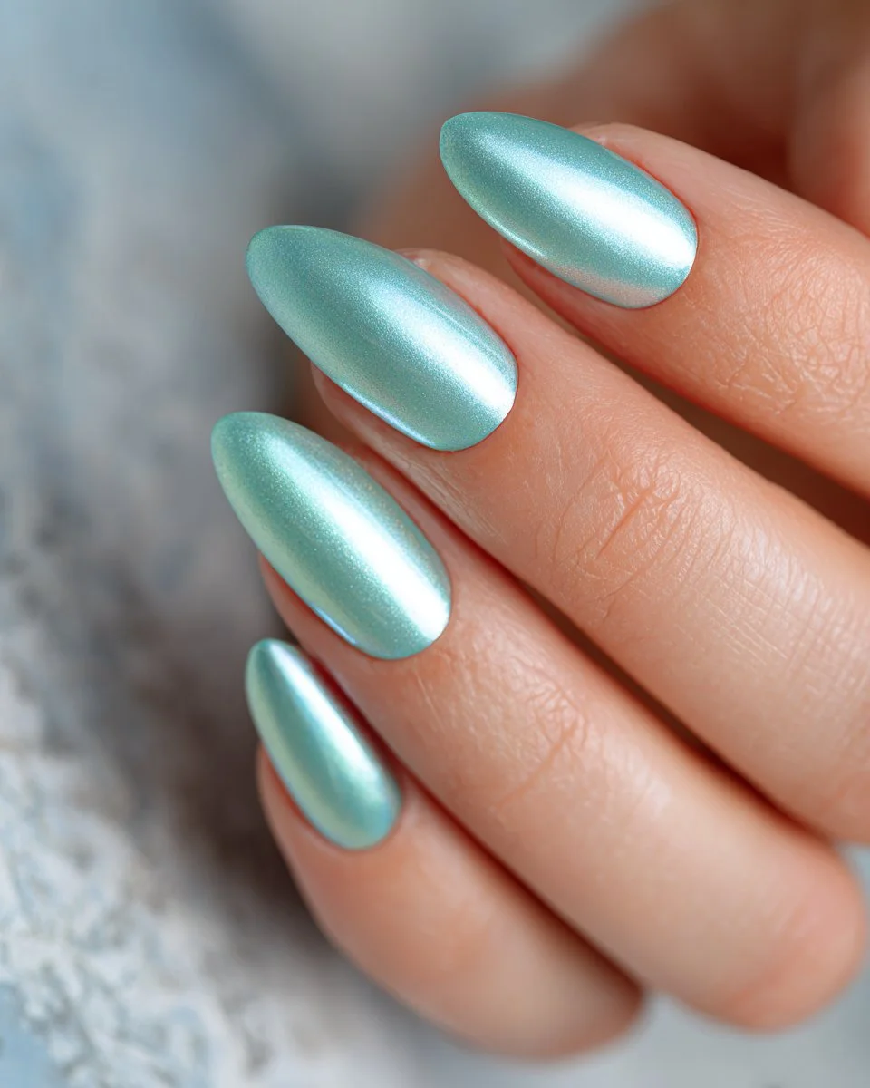 Emerald green luxury St. Patrick's Day nails design for 2026