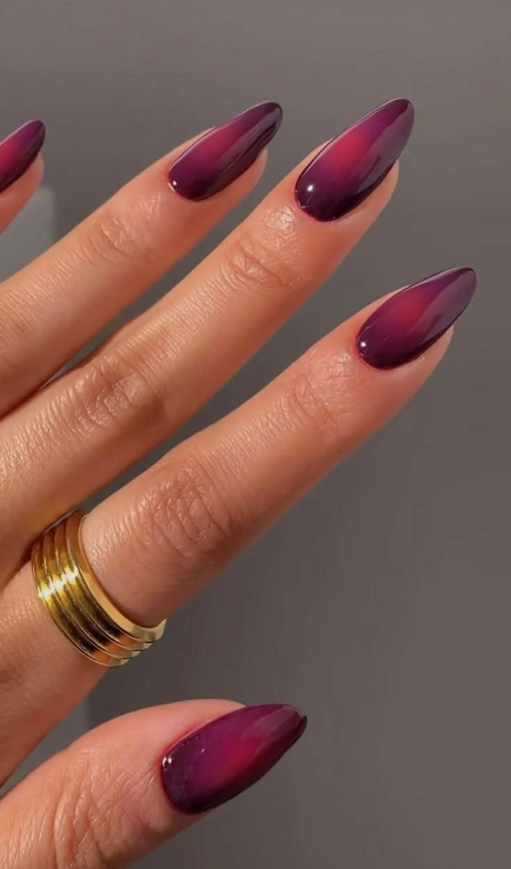 30 stunning ombré nails for fall 2025 showcasing unique designs and colors.