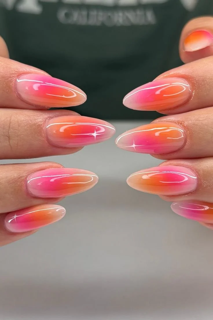 Colorful birthday nail designs showcasing main character energy for festive celebrations